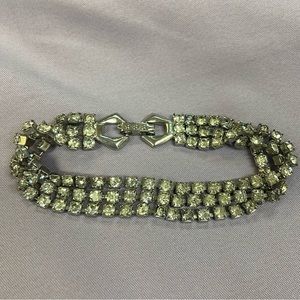 3 Rows of Gemstones Bracelets